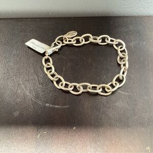 NWT Amanda Blu Silver Chain Bracelet